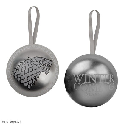 Game of Thrones Tree Ornment med halsband Stark