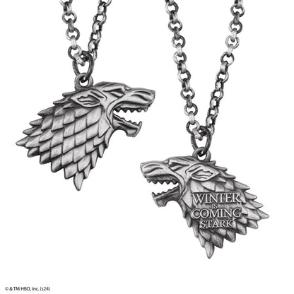 Game of Thrones Tree Ornment med halsband Stark