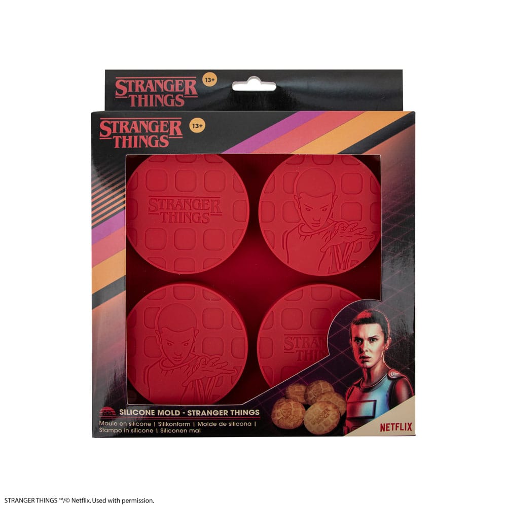 Stranger Things Waffle Silikonform Eleven