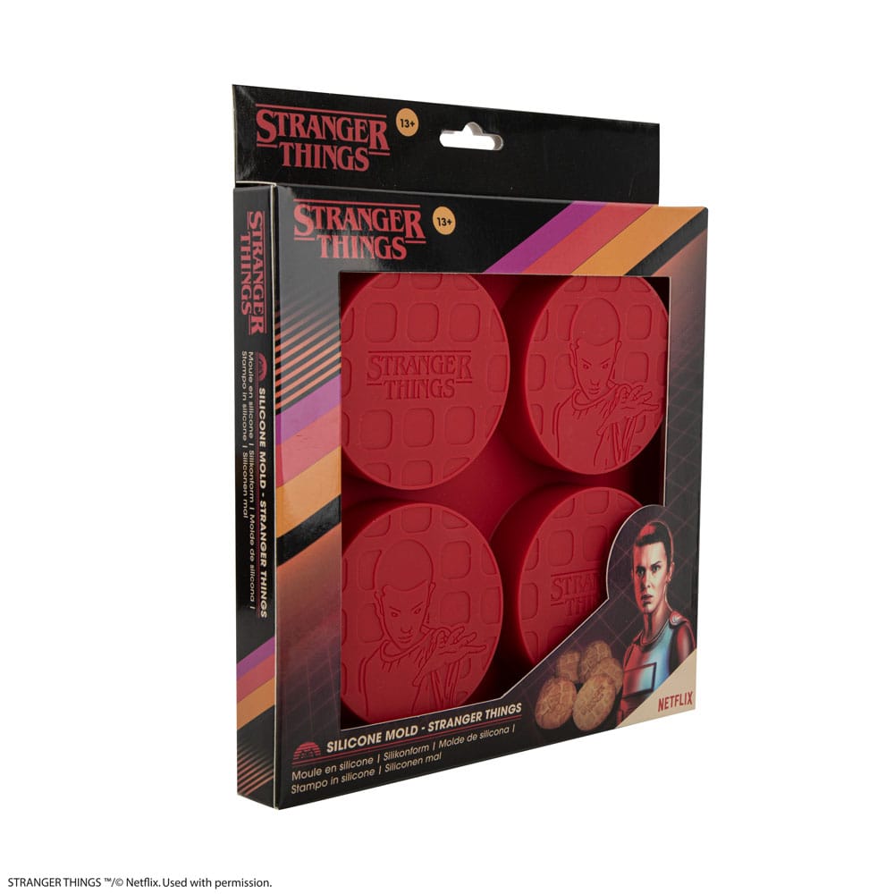Stranger Things Waffle Silikonform Eleven