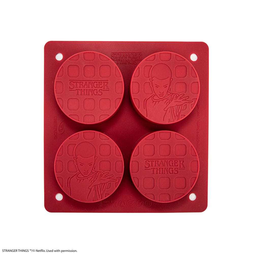 Stranger Things Waffle Silikonform Eleven