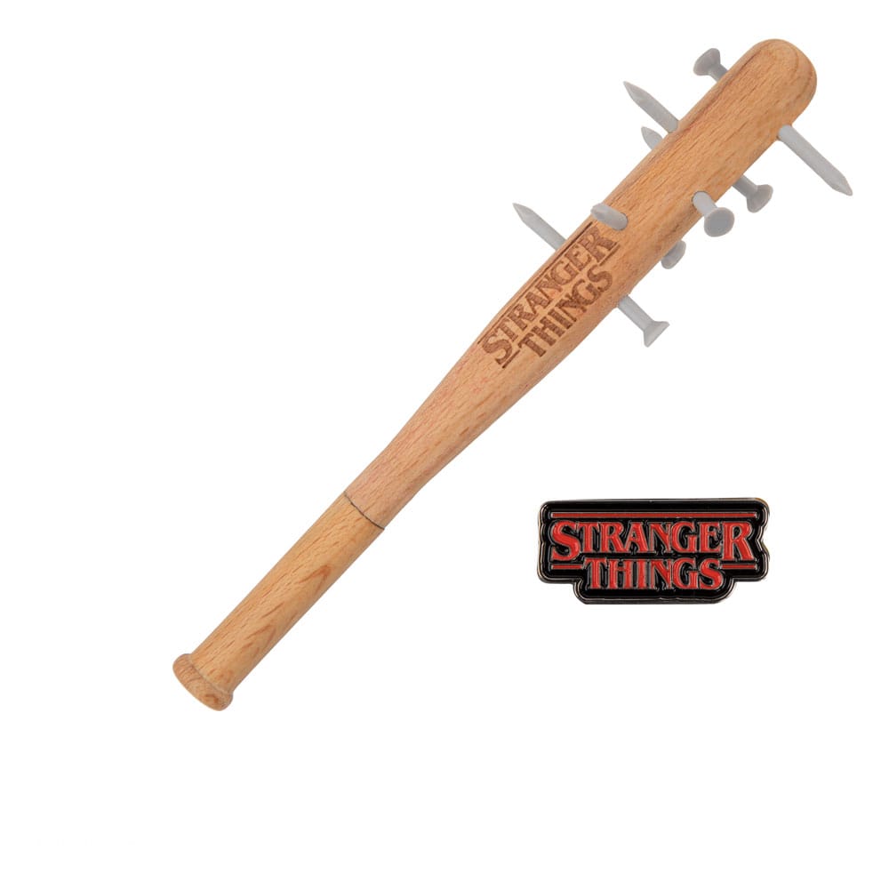 Stylo chauve-souris à pointes Stranger Things et épingle Stranger Things