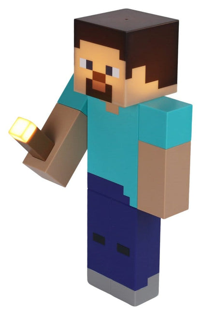 Minecraft Meşale Işığı Steve 26 cm