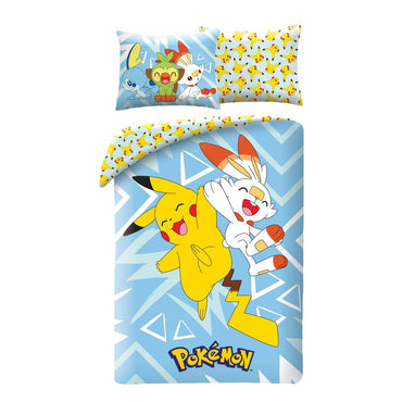 Pokémon Duvet Set Ver. 4 140 x 200 cm / 70 x 90 cm