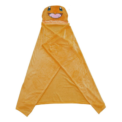 Pokémon Coral Hooded Blanket Charmander 120 x 150 cm