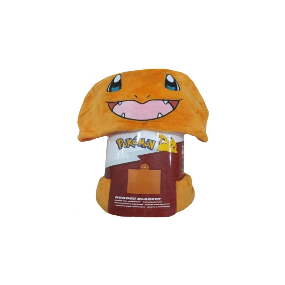 Pokémon Coral Hooded Blanket Charmander 120 x 150 cm