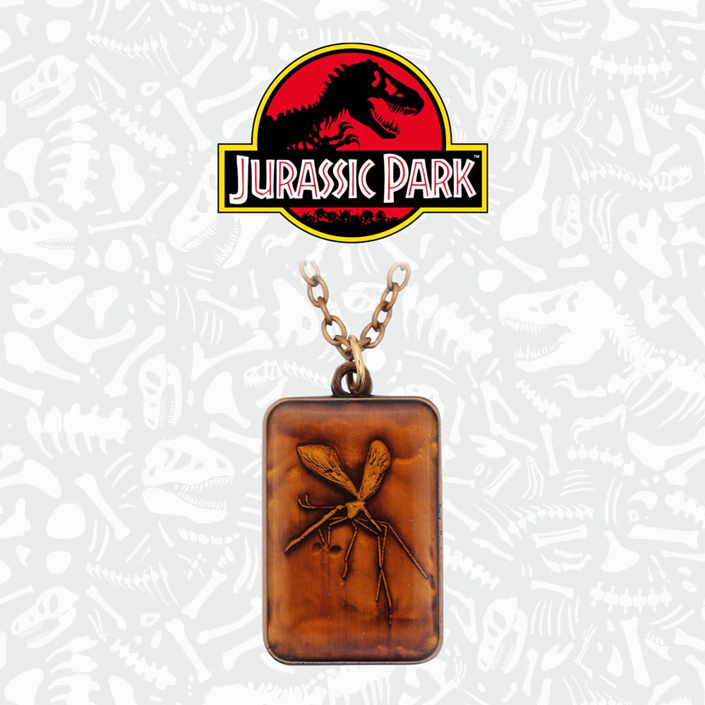 Jurassic Park Replika halskæde med Amber Pendant Limited Edtiton