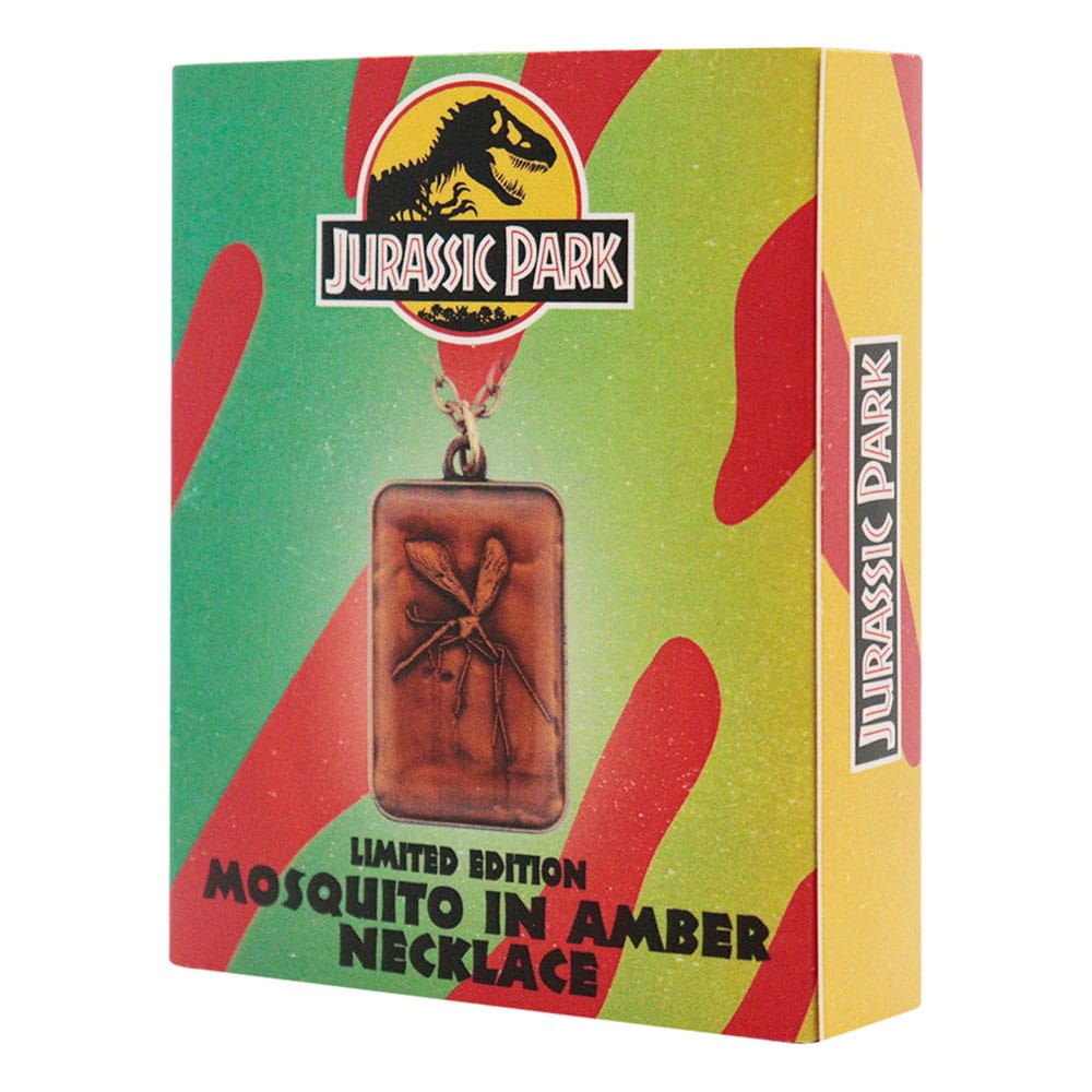 Jurassic Park Replika halskæde med Amber Pendant Limited Edtiton