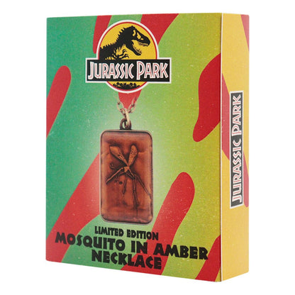 Jurassic Park Replika halskæde med Amber Pendant Limited Edtiton
