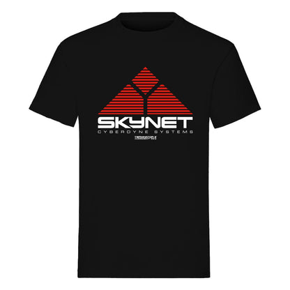 Terminator 2: Judgment Day T-shirt Skynet-logo