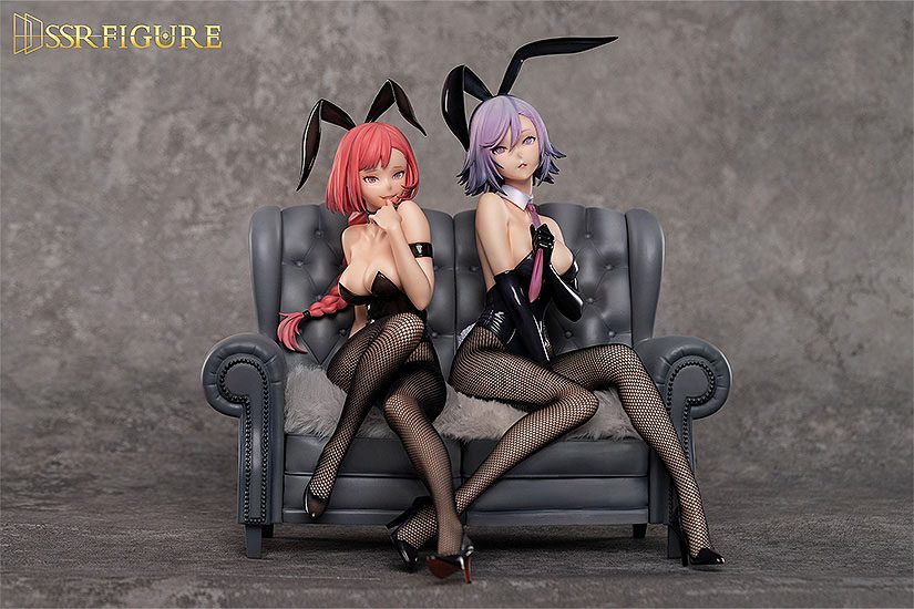 Orijinal Karakter SSR PVC Heykeli 1/7 Yi Ren Guan - Unhumans House Chu e: Bunny Ver. 19 cm