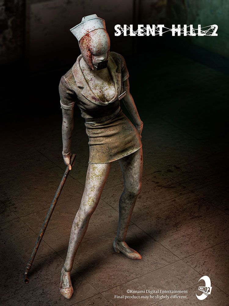 Silent Hill 2 Eylem Şekil 1/6 Kabarcık kafa hemşiresi 30 cm