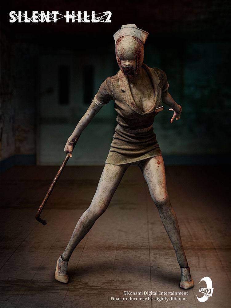 Silent Hill 2 Eylem Şekil 1/6 Kabarcık kafa hemşiresi 30 cm