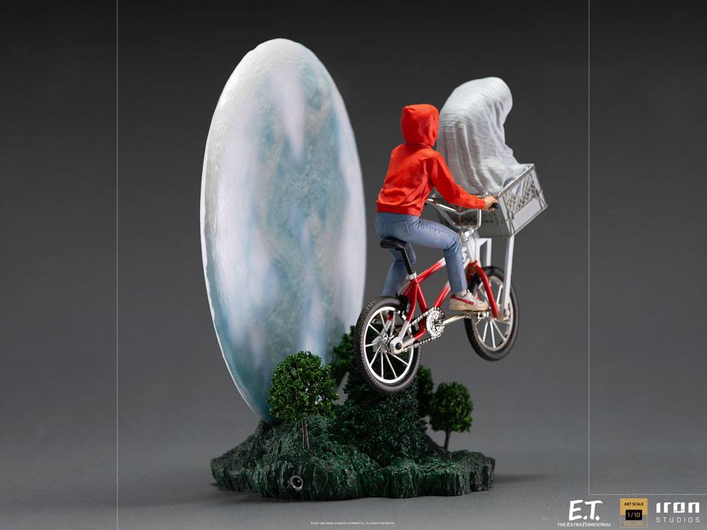 E.T. Extra-testrijski Deluxe Art Scale Statup 1/10 E.T. & Elliot 27 cm