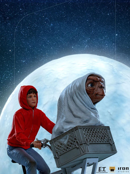 E.T. Extra-testrijski Deluxe Art Scale Statup 1/10 E.T. & Elliot 27 cm