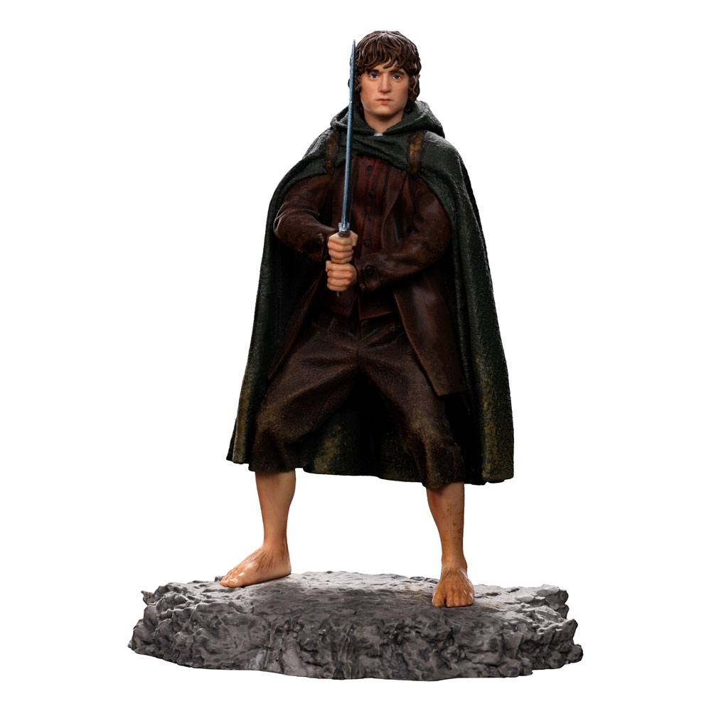 El Señor De Los Anillos Estatua BDS Art Scale 1/10 Frodo 12 cm