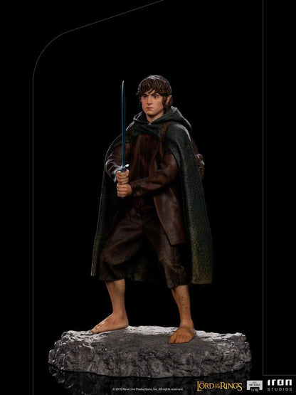 El Señor De Los Anillos Estatua BDS Art Scale 1/10 Frodo 12 cm