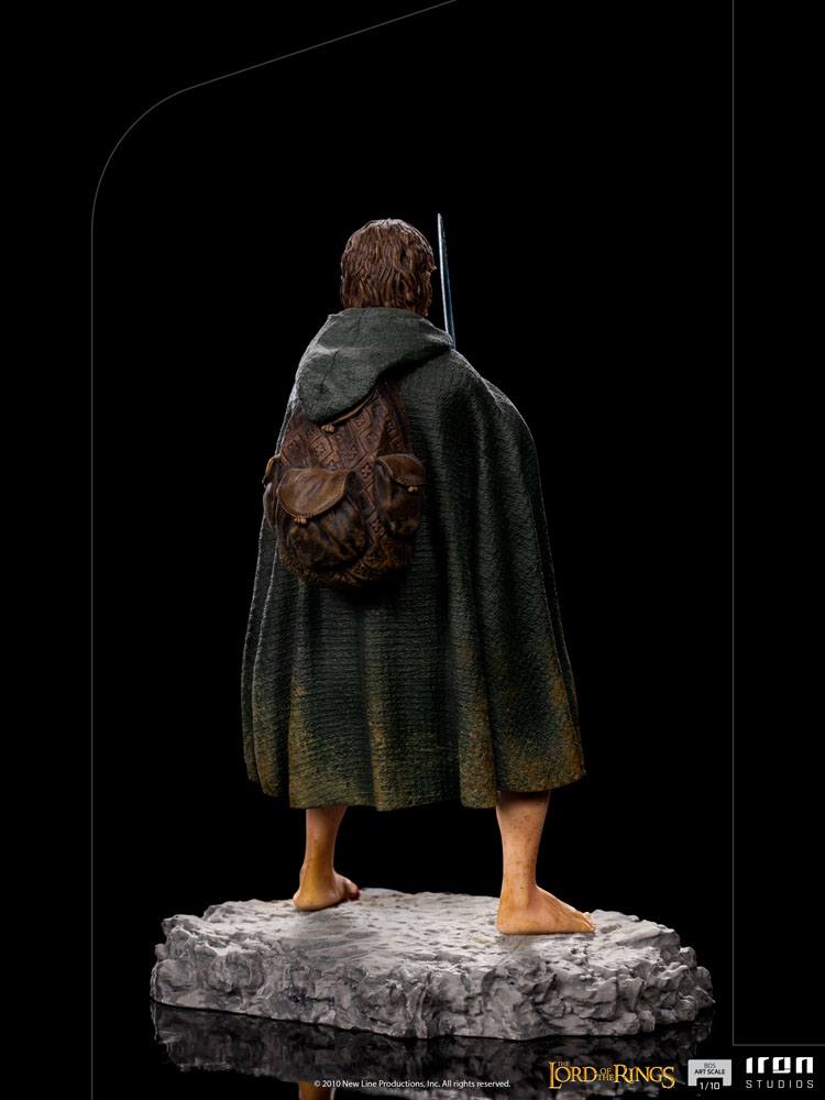 El Señor De Los Anillos Estatua BDS Art Scale 1/10 Frodo 12 cm