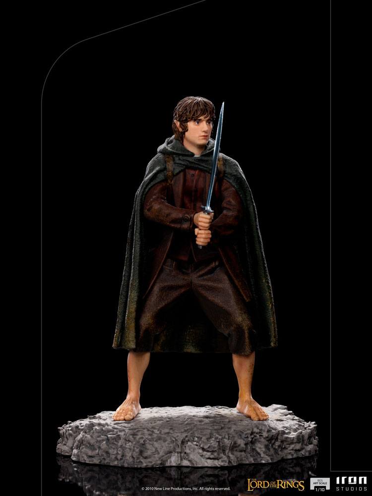 El Señor De Los Anillos Estatua BDS Art Scale 1/10 Frodo 12 cm
