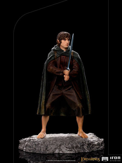 El Señor De Los Anillos Estatua BDS Art Scale 1/10 Frodo 12 cm