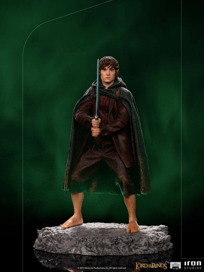 El Señor De Los Anillos Estatua BDS Art Scale 1/10 Frodo 12 cm