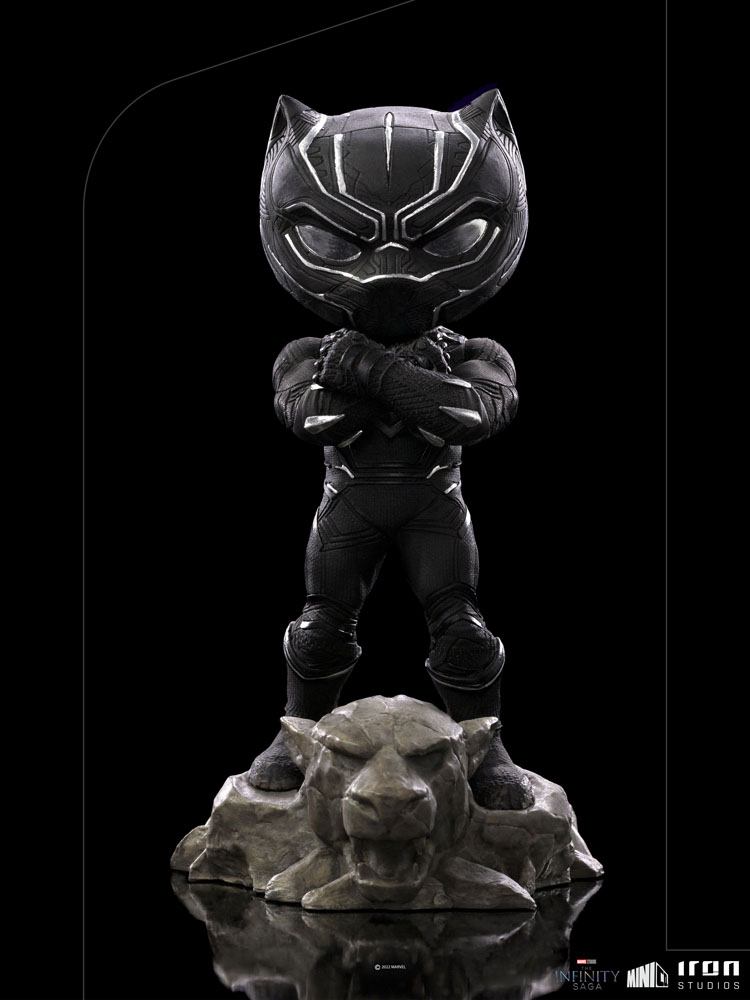 Infinity Saga Mini Co. PVC Figur Black Panther 15 cm