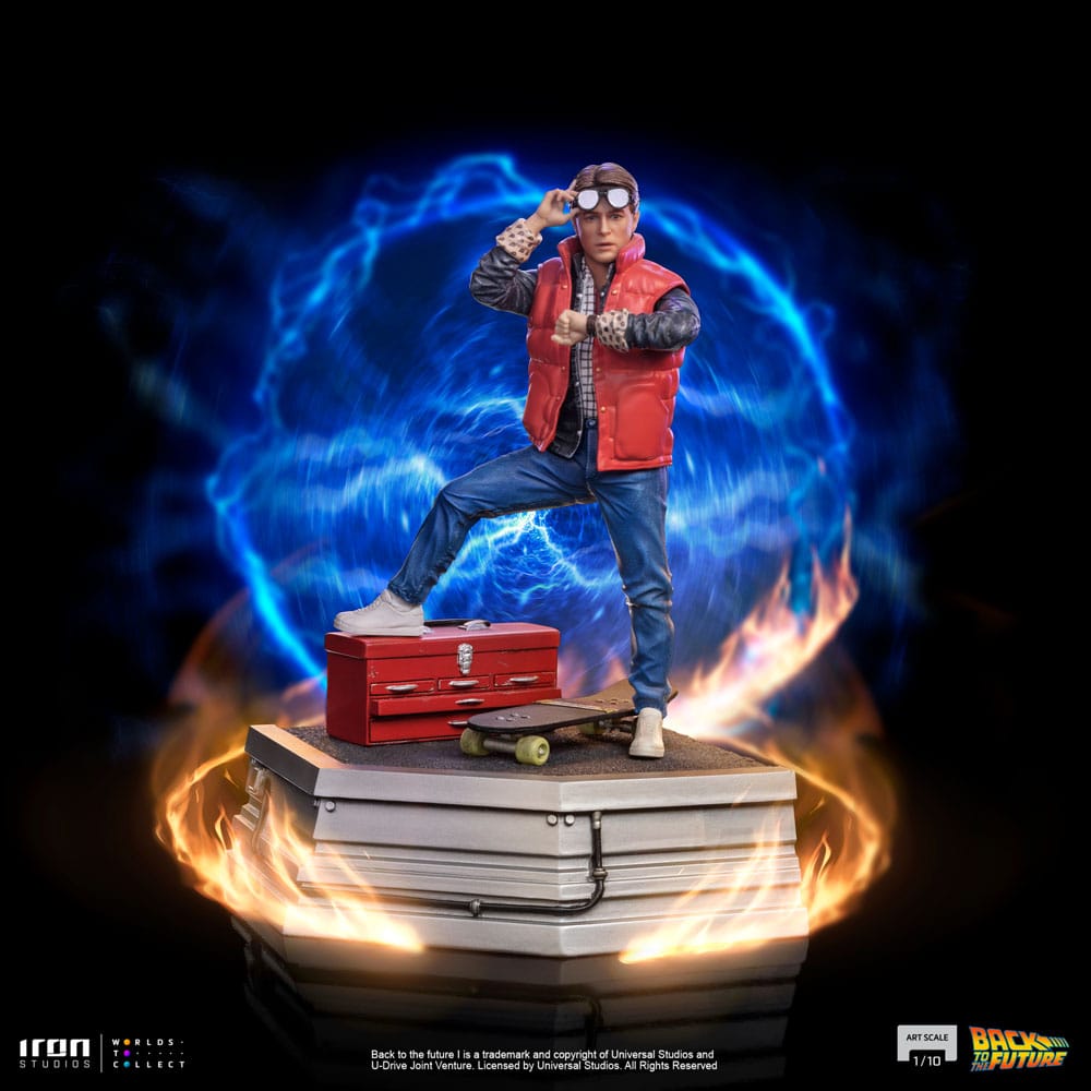 Tilbake til Future Art Scale Statue 1/10 Marty McFly 20 cm