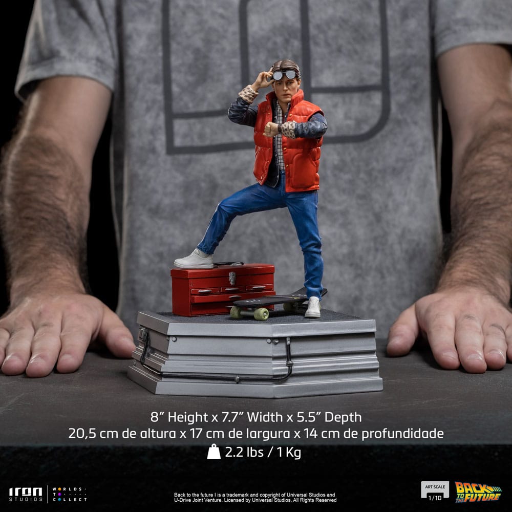 Tilbake til Future Art Scale Statue 1/10 Marty McFly 20 cm