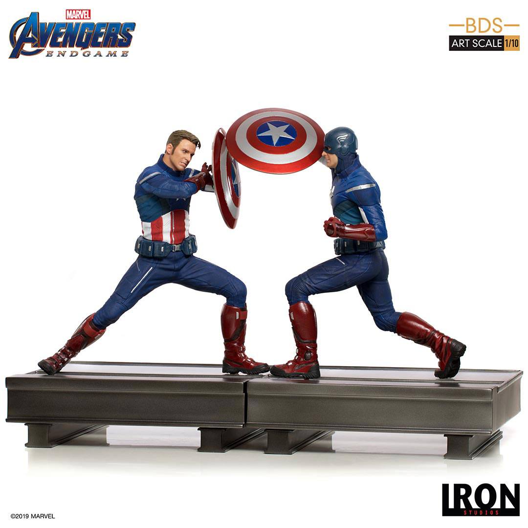 Avengers: Endgame BDS Art Scale Statue 1/10 Captain America 21 cm