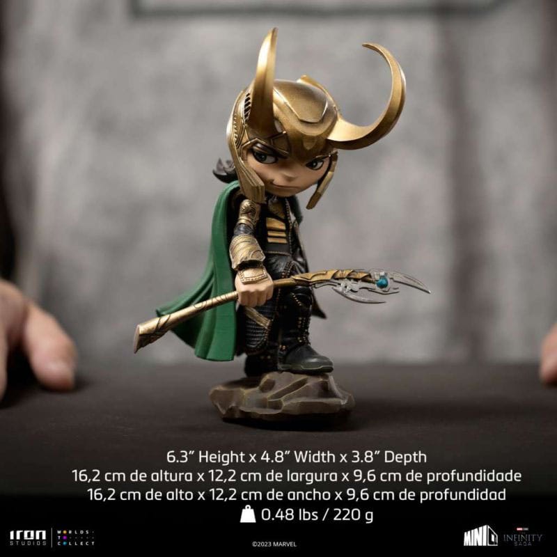 Avengers Infinity Saga Mini Co. PVC Figur Loki 15 cm