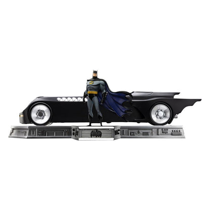 Batman the Animated Series (1992) Art Scale Set Deluxe 1/10 Batman og Batmobile 24 cm