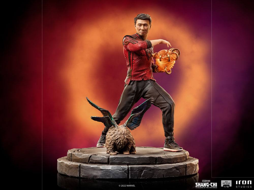 Shang-chi y The Legend of the Ten Rings BDS Art Scale Statue 1/10 Shang-chi y Morris 19 cm