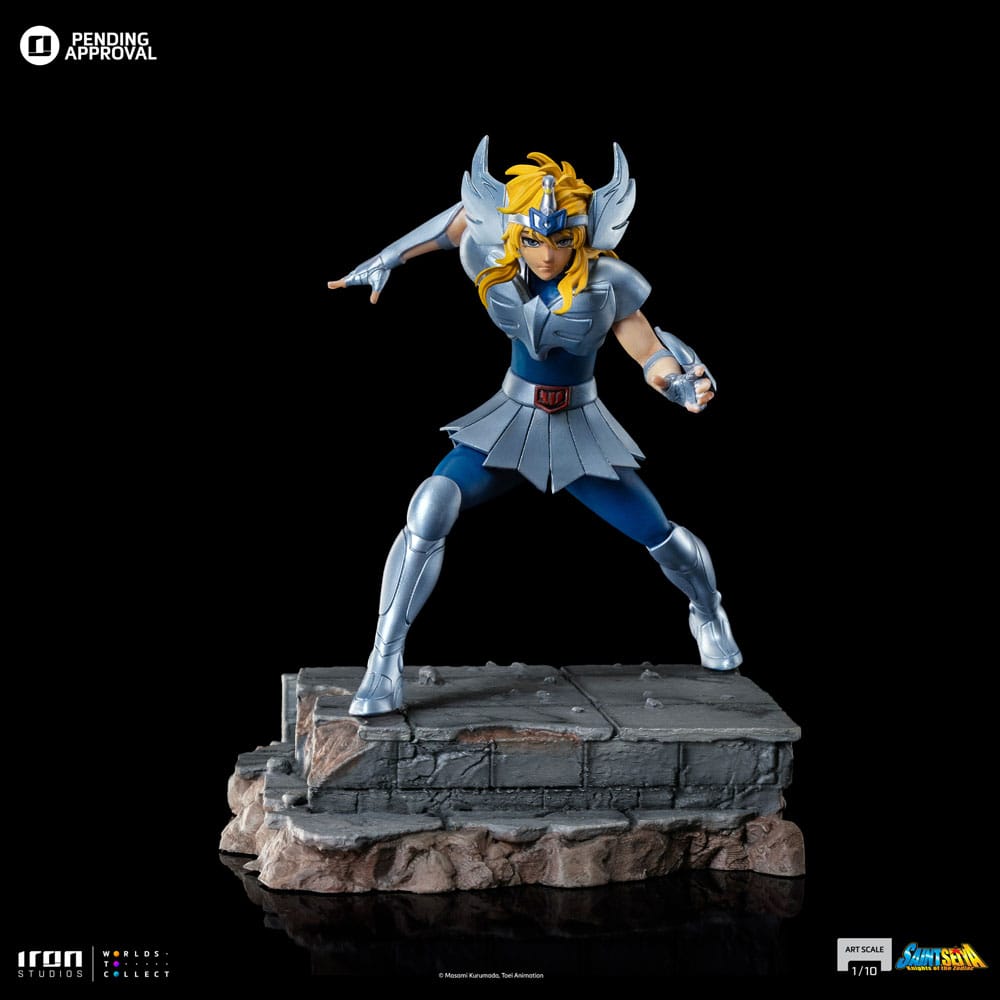 Estatua de escala de Saint Seiya 1/10 Cygnus Hyoga 19 cm