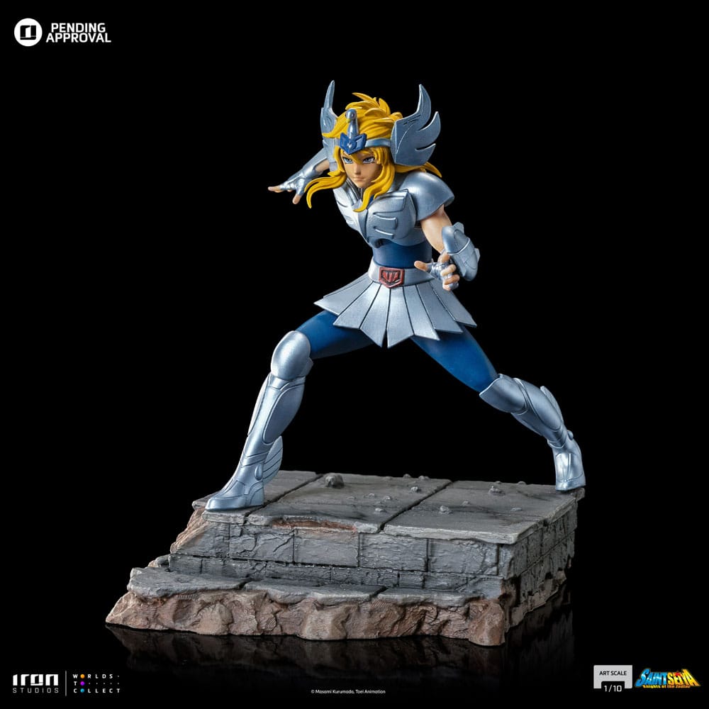 Estatua de escala de Saint Seiya 1/10 Cygnus Hyoga 19 cm