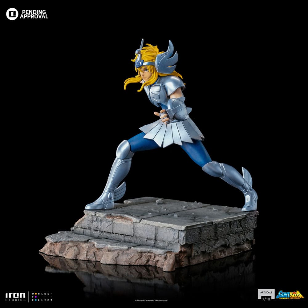 Estatua de escala de Saint Seiya 1/10 Cygnus Hyoga 19 cm