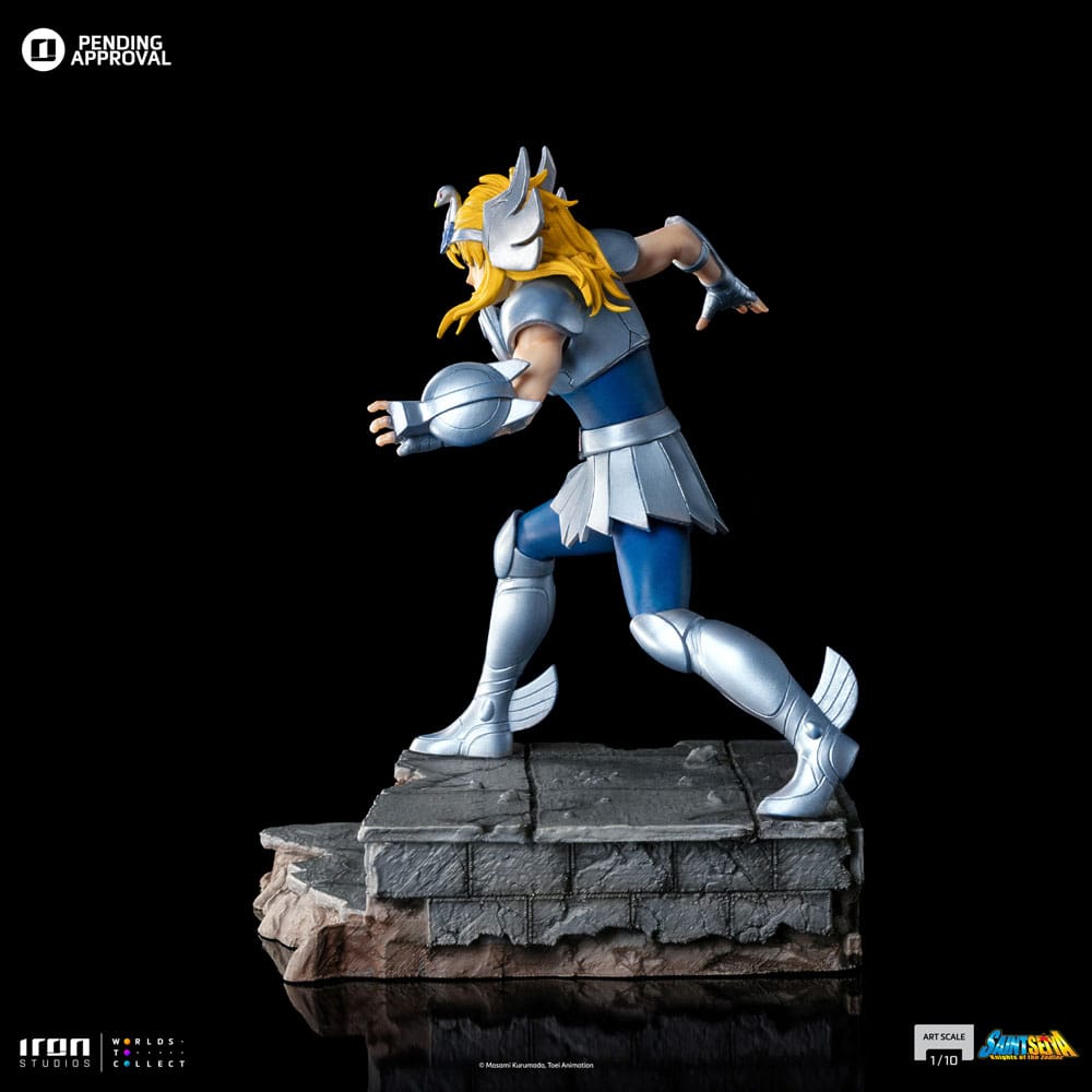 Estatua de escala de Saint Seiya 1/10 Cygnus Hyoga 19 cm