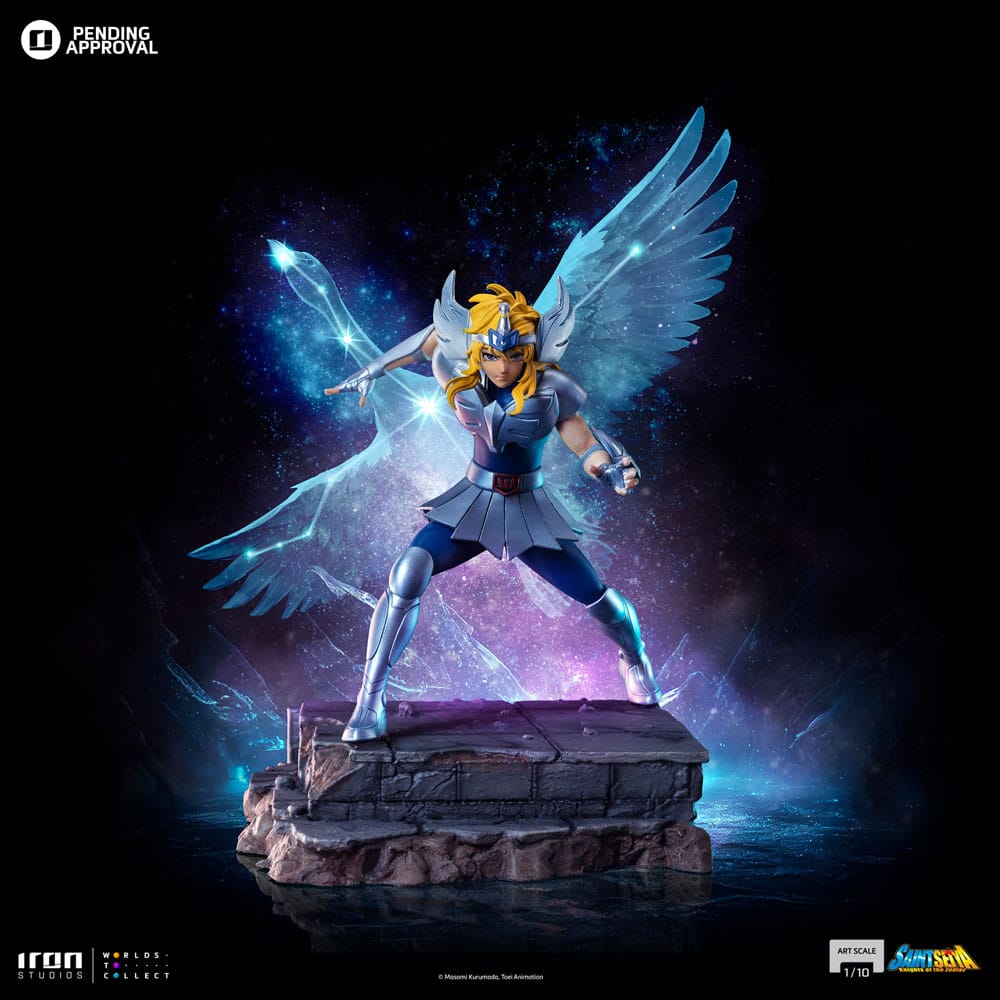 Estatua de escala de Saint Seiya 1/10 Cygnus Hyoga 19 cm