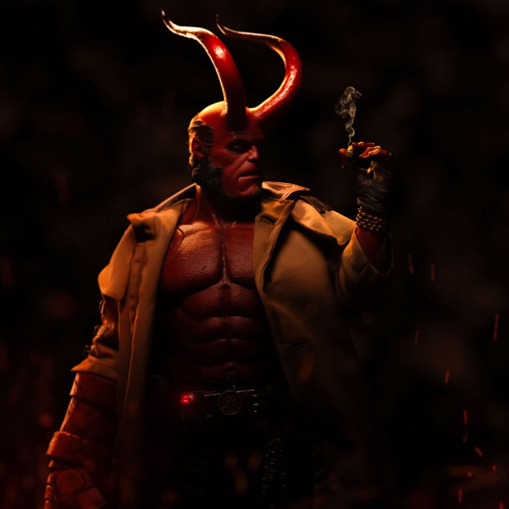 Statua Hellboy Deluxe Art Scala 1/4 Hellboy cm