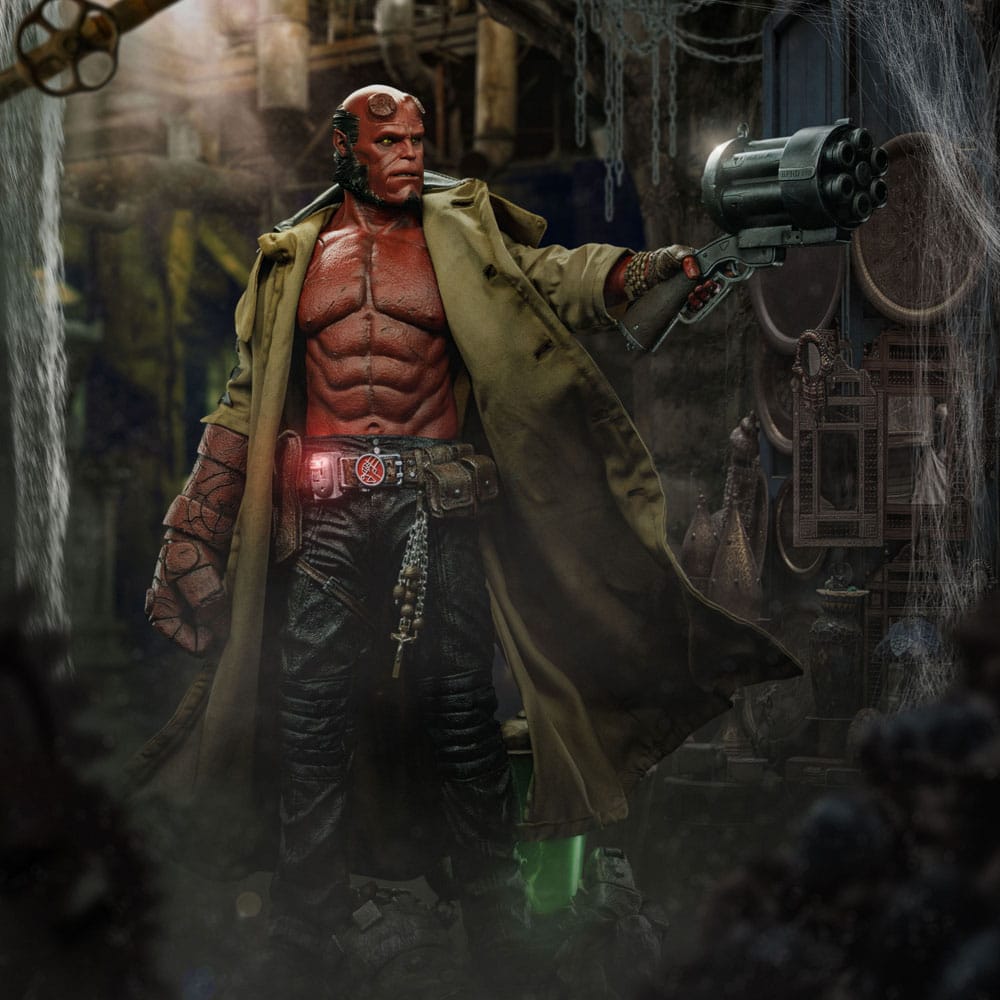 Statua Hellboy Deluxe Art Scala 1/4 Hellboy cm