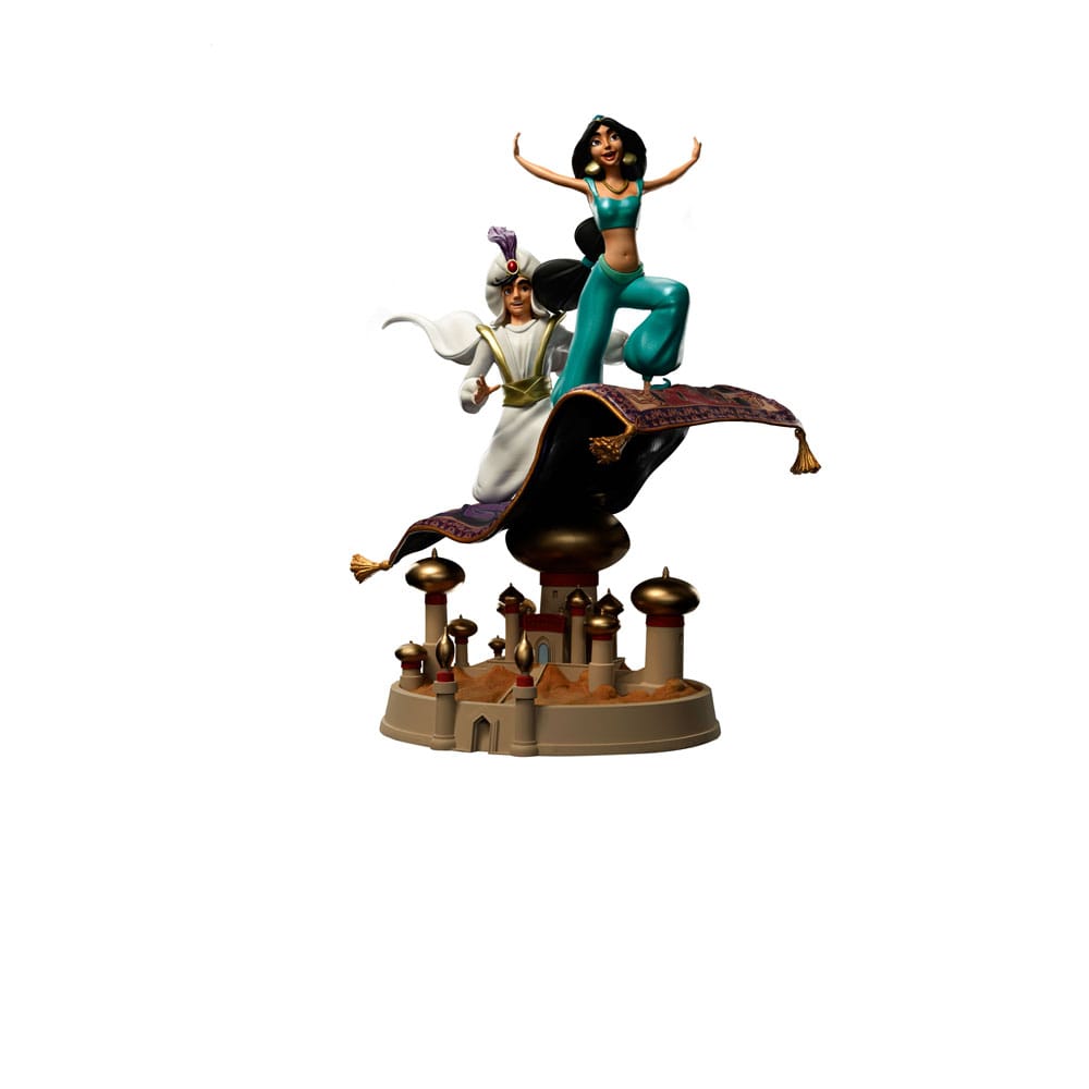 Disney Scale Staty 1/10 Aladdin och Yasmine 30 cm