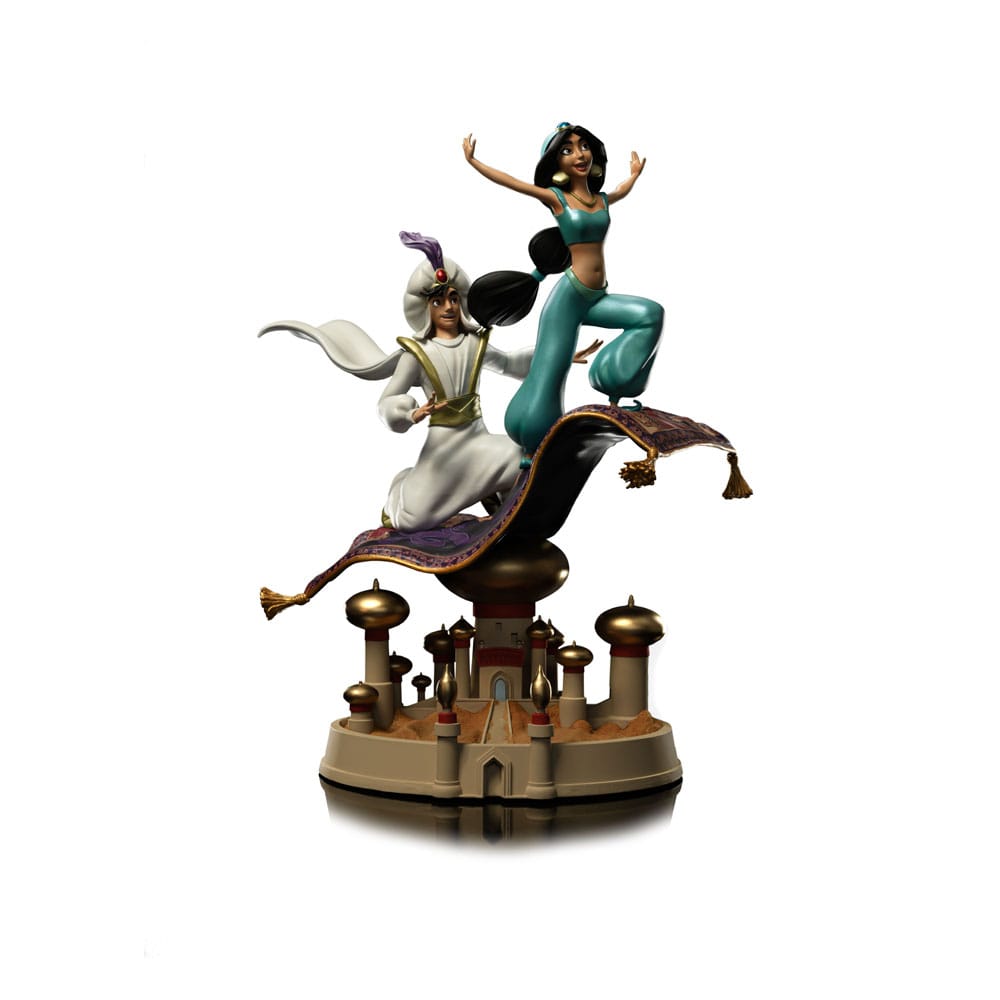 Disney Scale Staty 1/10 Aladdin och Yasmine 30 cm