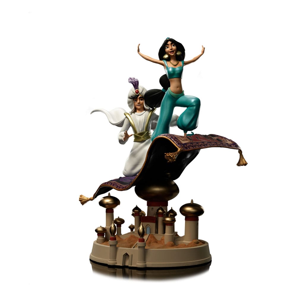 Disney Scale Staty 1/10 Aladdin och Yasmine 30 cm