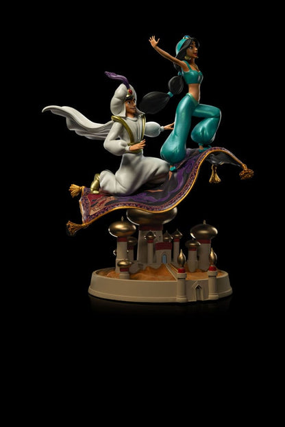 Disney Scale Staty 1/10 Aladdin och Yasmine 30 cm