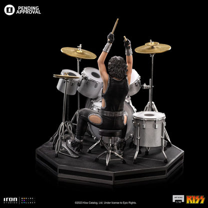 Kiss Art Scale Statue 1/10 Peter Criss Limited Edting 22 cm