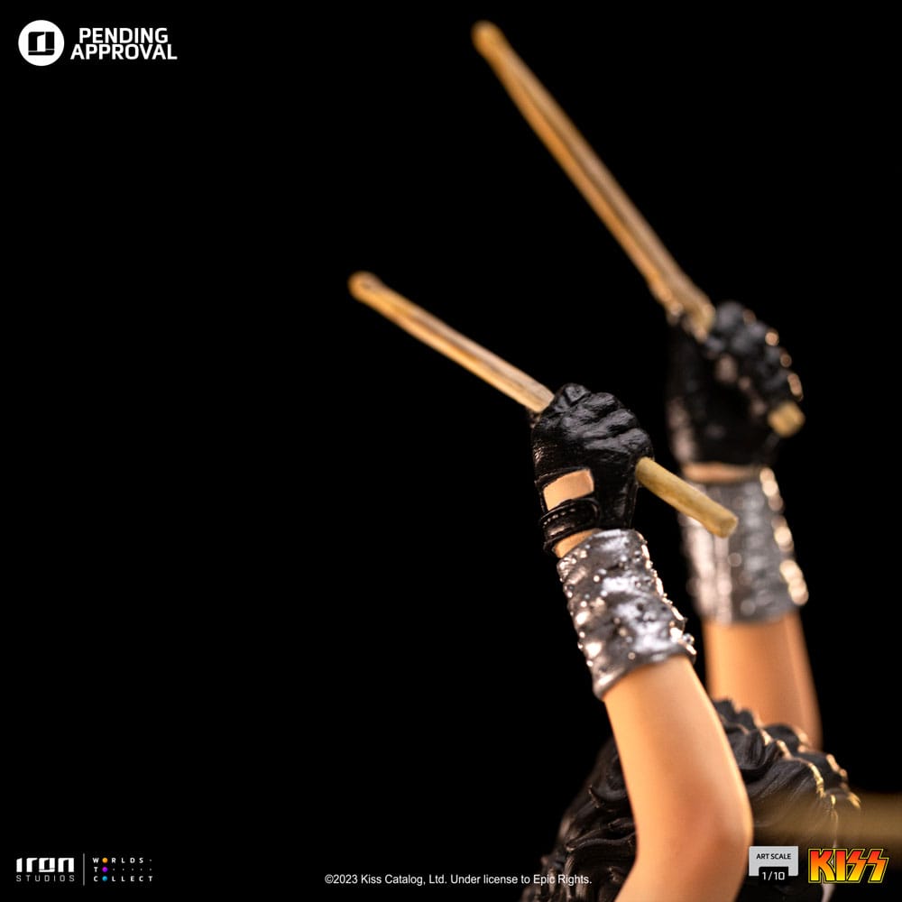 Kus Art Scale Standue 1/10 Peter Criss Limited Edtition 22 cm