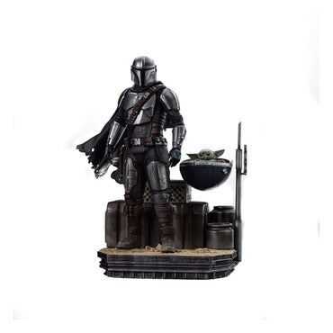 Star Wars: The Mandalorian - Din Djarin og Din Grogu 1:10 Statue