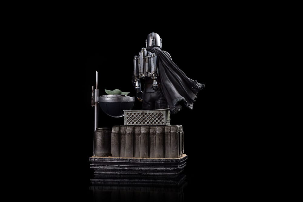 Star Wars: The Mandalorian - Din Djarin et Din Grogu 1:10 Statue