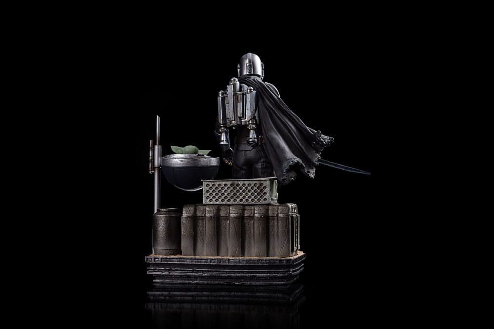 Star Wars: The Mandalorian - Din Djarin et Din Grogu 1:10 Statue