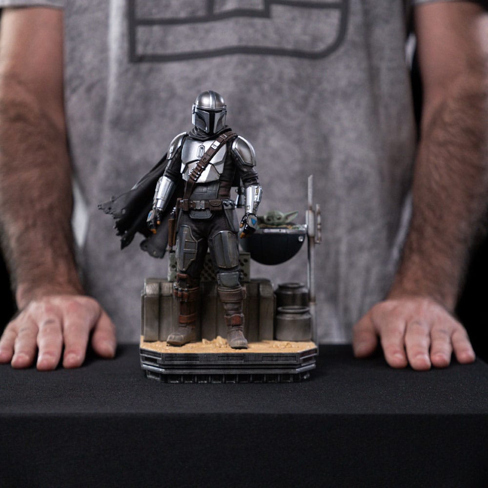 Star Wars: The Mandalorian - Din Djarin et Din Grogu 1:10 Statue