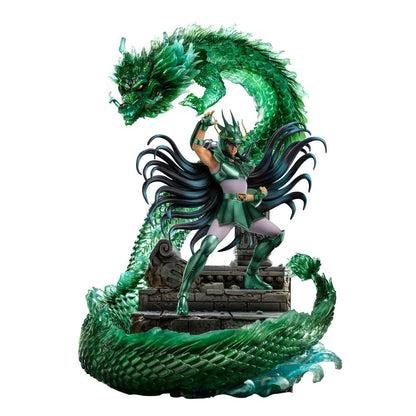 Estatua de escala de arte de Saint Seiya Deluxe 1/10 Dragón Shiryu 38 cm